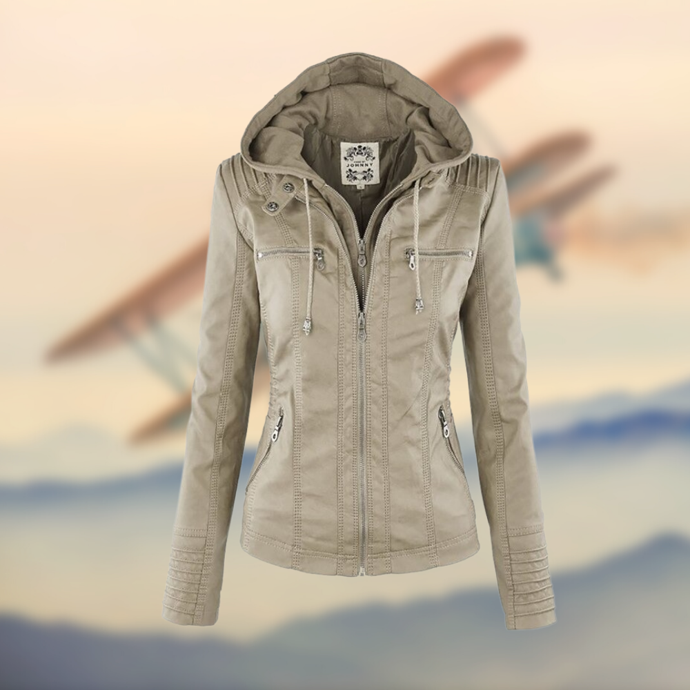 EVIE | STYLISH AND UNIQUE LEATHER JACKET
