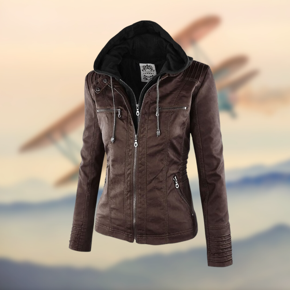 EVIE | STYLISH AND UNIQUE LEATHER JACKET