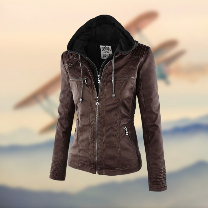 EVIE | STYLISH AND UNIQUE LEATHER JACKET