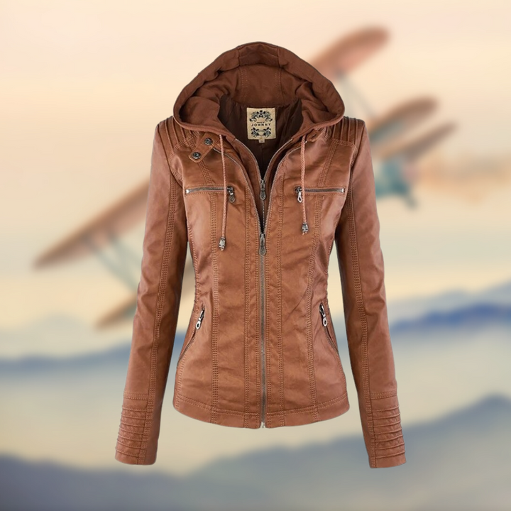 EVIE | STYLISH AND UNIQUE LEATHER JACKET