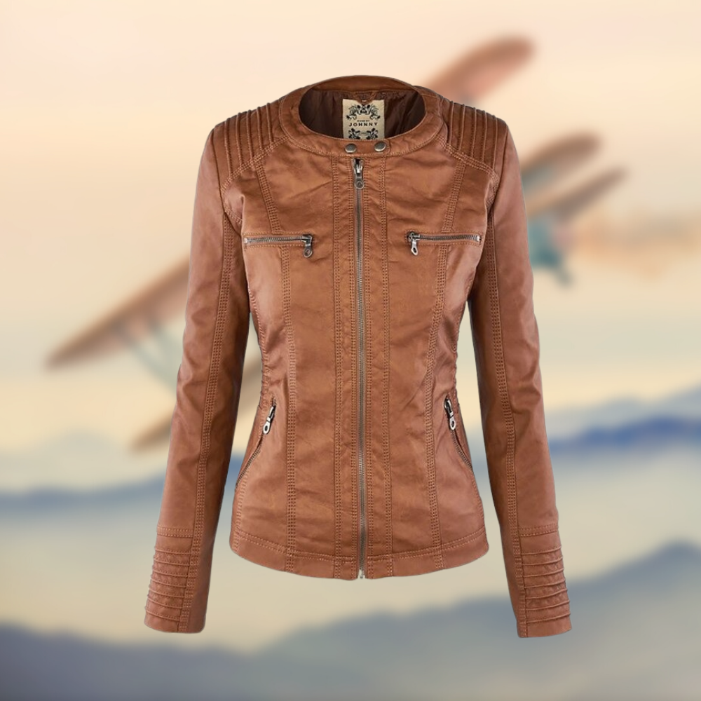 EVIE | STYLISH AND UNIQUE LEATHER JACKET