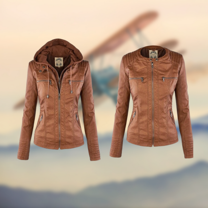 EVIE | STYLISH AND UNIQUE LEATHER JACKET